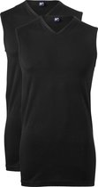 Alan Red Singlets Minto (2-pack) - V-hals - zwart -  Maat XL