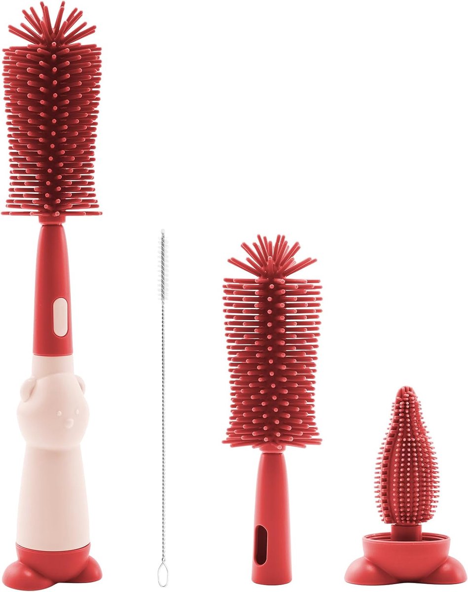 Goedkoopste Flessenborstel - Flessenborstel Baby - Flessenreiniger - Flessen Borstel - Flesvoedingaccessoires - Babyaccessoires