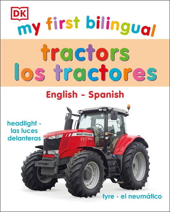 My First Board Books- My First Bilingual tractors - cover