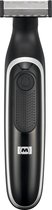 Tondeuse Melissa pour homme - Rasoir rechargeable - 4 peignes distances (1/3/5/7 mm) - Pour barbe et poils du corps - 16680054 - Zwart