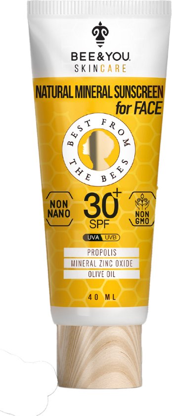 BEE&YOU Antioxidant Natuurlijke Minerale Zonnebrand