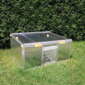 Bol.com Huis voor kleine dieren - schildpadhuis Paula - ideale warmte-isolatie - traploze ventilatie - bescherming tegen vogels ... aanbieding