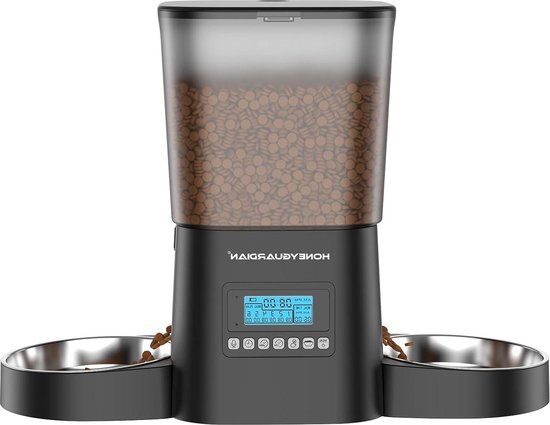 Wan Automatische Kattenvoerbak met Stemopname 3.5L