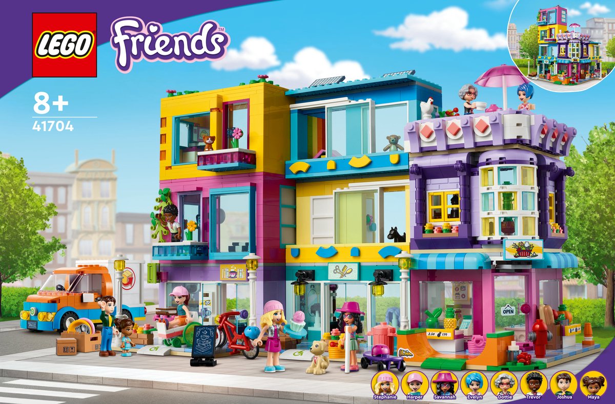 LEGO Friends Hoofdstraatgebouw - 41704 — afbeelding 18