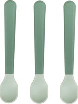 Bol.com Done By Deer Easy Grip Lepels - 3 Stuks - Green aanbieding