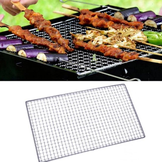 Grillrooster roestvrij staal rond, diverse maten, BBQ grillrooster