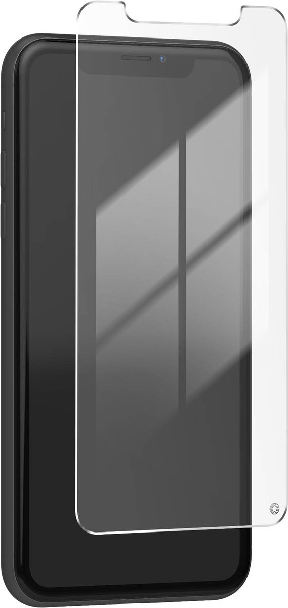 Force Case, Screenprotector geschikt voor iPhone XR / 11 - Oleophobic, Transparant