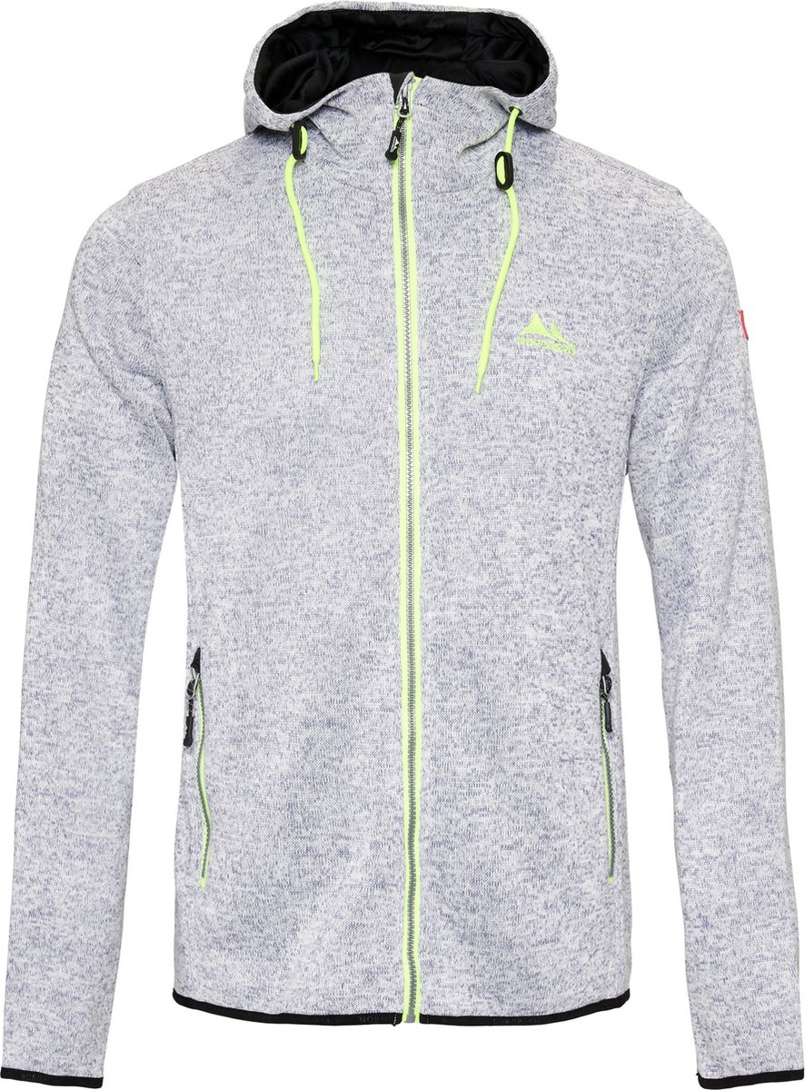 Nordberg Floris Fleece Vest Heren Lichtblauw Melange