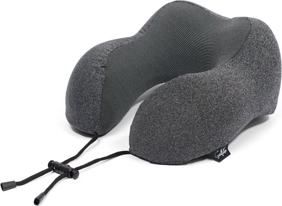 Oreiller cervical Sunflake Avion - Oreiller de voyage - Oreiller de voyage - Mousse lente / Mousse à mémoire de forme