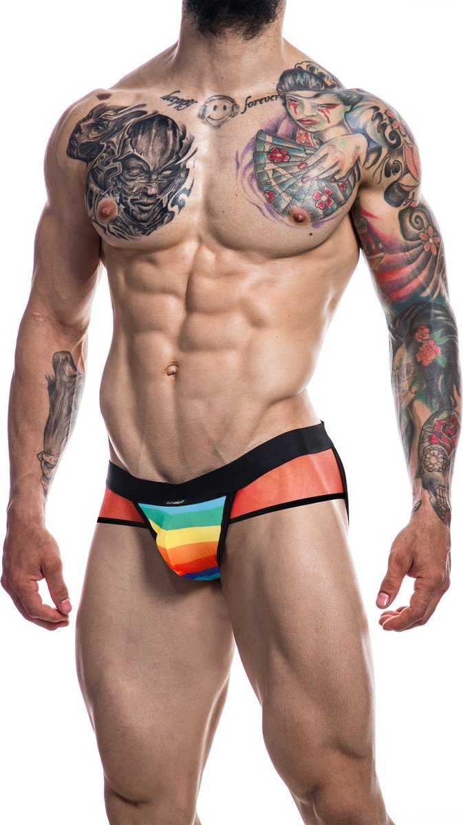 Goedkoopste CUT4MEN JOCKSTRAP | Cut4men - Jockstrap Rainbow Xl