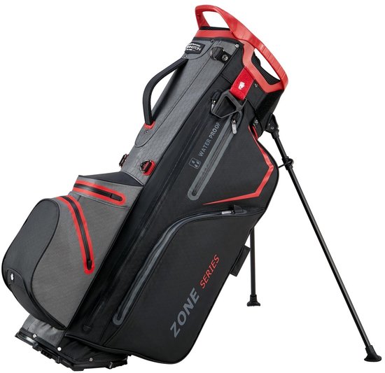 Bennington Dry Zone-14 DB Hybrid Waterproof Standbag, gris/noir/rouge