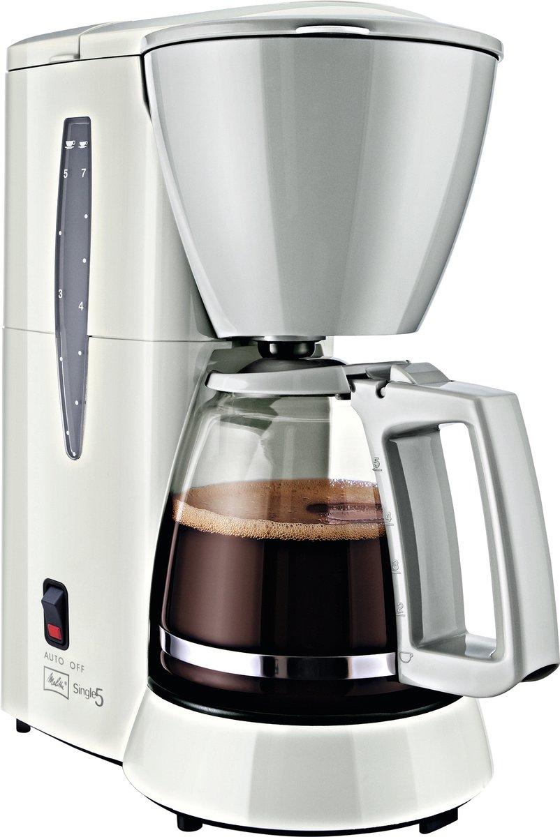 Melitta Single 5 - Filter-koffiezetapparaat - Wit