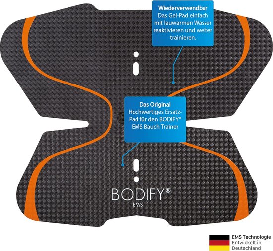 Vervangende gelpads voor de buik- en buikspiertoner en de kern- en