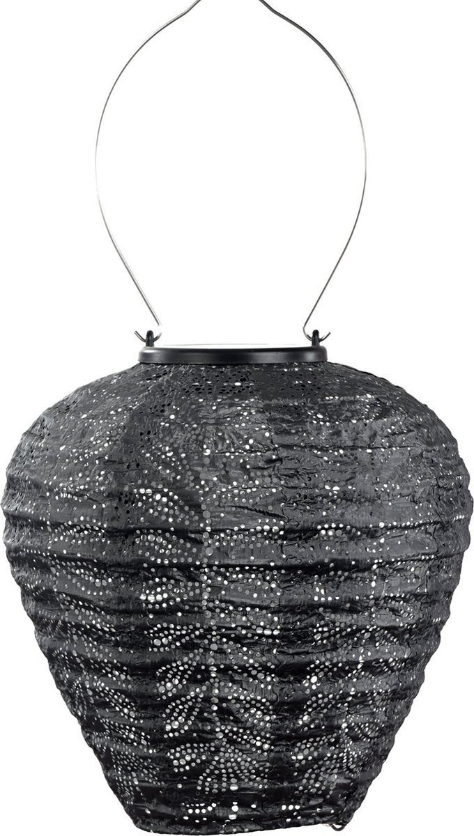 Lumiz Solar Tuinverlichting - Tuinverlichting op zonne energie - Buitenlampjes - Tuinverlichting op zonneergie - Buitenverlichting - Decoratie - Folia Balloon - 20 cm - Donker Grijs