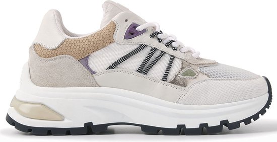 VIA VAI Liz Dae Sneakers Wit Beige Maat 36 bol