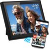 Denver Digitale Fotolijst 10.1 inch - Vaderdag Cadeau - Flat Design - HD - Frameo App - Fotokader - WiFi - IPS Touchscreen - 16GB - PFF1021B