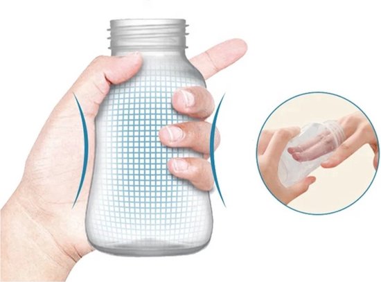Dual dubbele borstkolf draadloze Elektrische Borstkolf - Oplaadbare Accu Inclusief 2x180 ml Babyfles van Dual — afbeelding 4