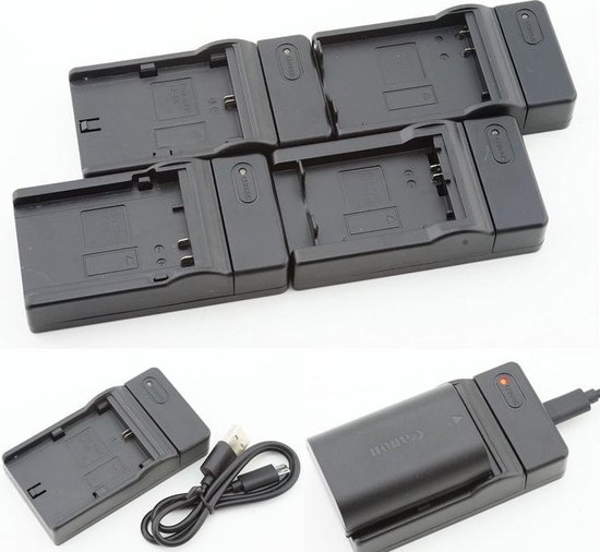 USB Oplader voor Panasonic accu DMW BLH7 BLH7E |