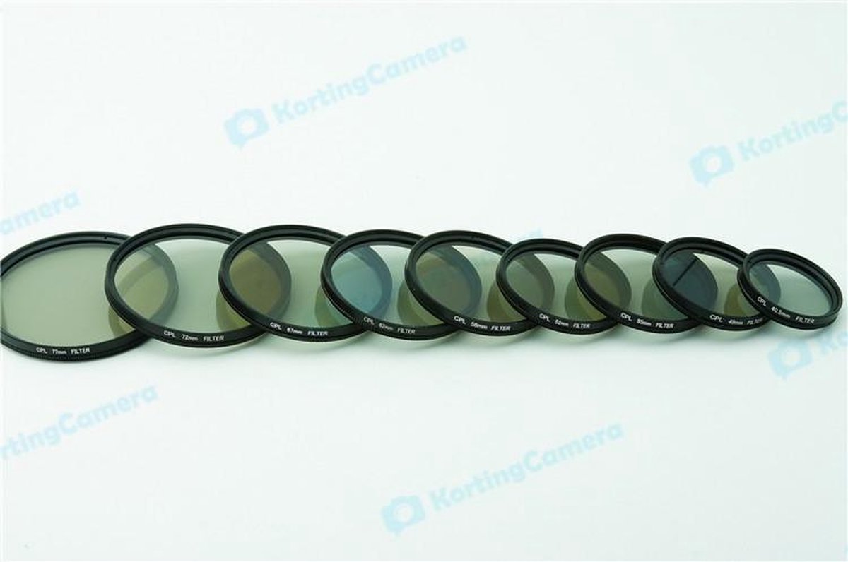 Filtre Polarisant Circulaire CPL 62 Mm – Digital HD – Pour Canon Nikon