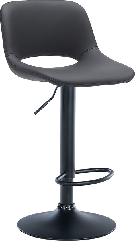 Industriële Barstoel Club Olijfgroen Eco Leer 78 Cm - Barkrukken Met Rugleuning Barkruk Industrieel Barkruk Groen