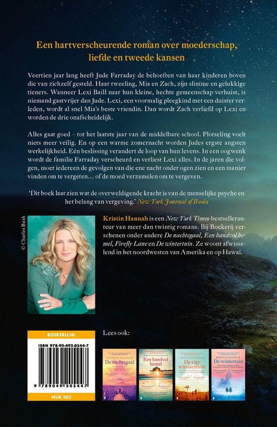 Zomernacht, Kristin Hannah 9789049205447 Boeken bol