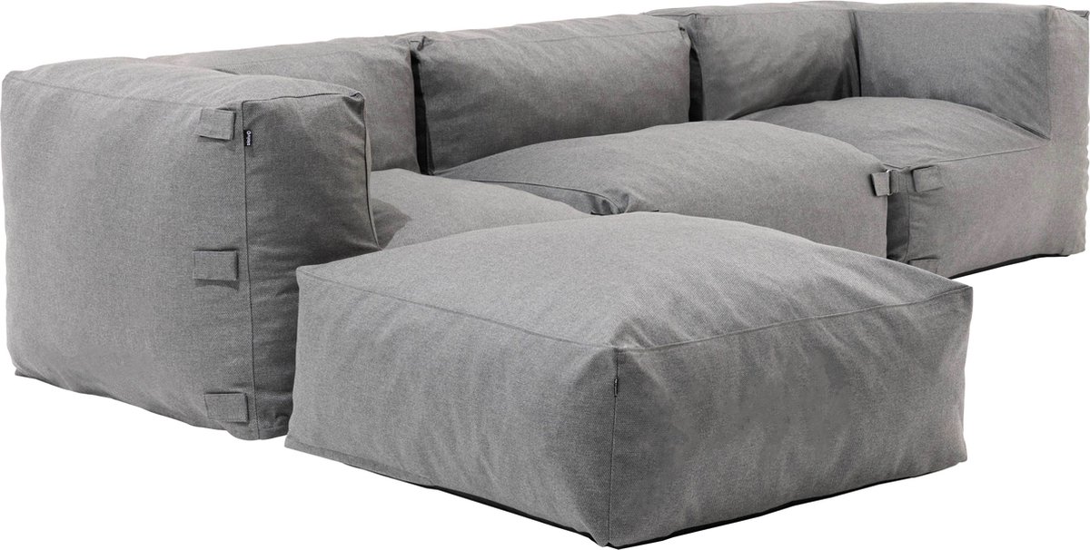 Fauteuil d'angle pour salon de jardin modulable