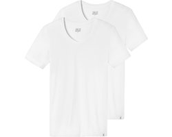 Schiesser Heren onder t-shirts 2 pack Long Lift Soft