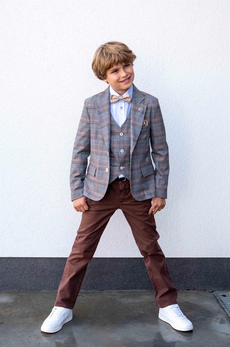 Red & Blu - Broek - Maat 176 - Jongens - 610 Plum -