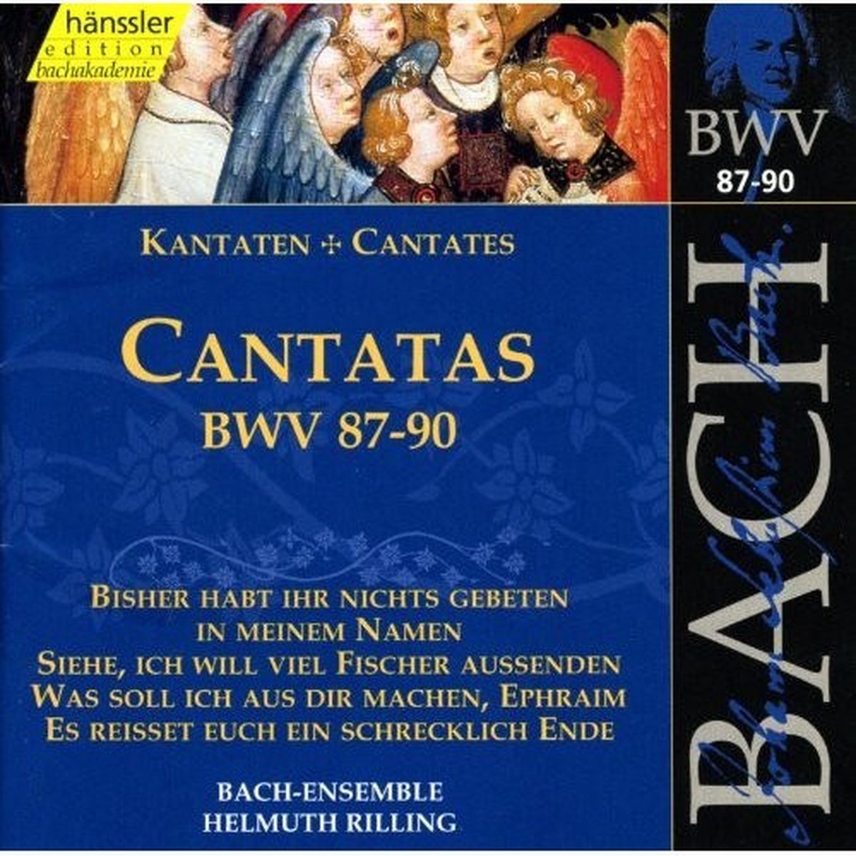 Bach-Ensemble, Helmuth Rilling - J.S. Bach: Cantatas Bwv 87-90 (CD)