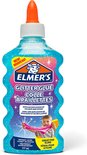 Colle à paillettes bleue Elmer's avec bouchon orange.