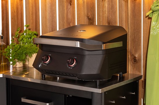 Cozze - Grill G-500 Gas 2 Zones 5 kW - Biologisch Katoen - Zwart van Cozze — afbeelding 2