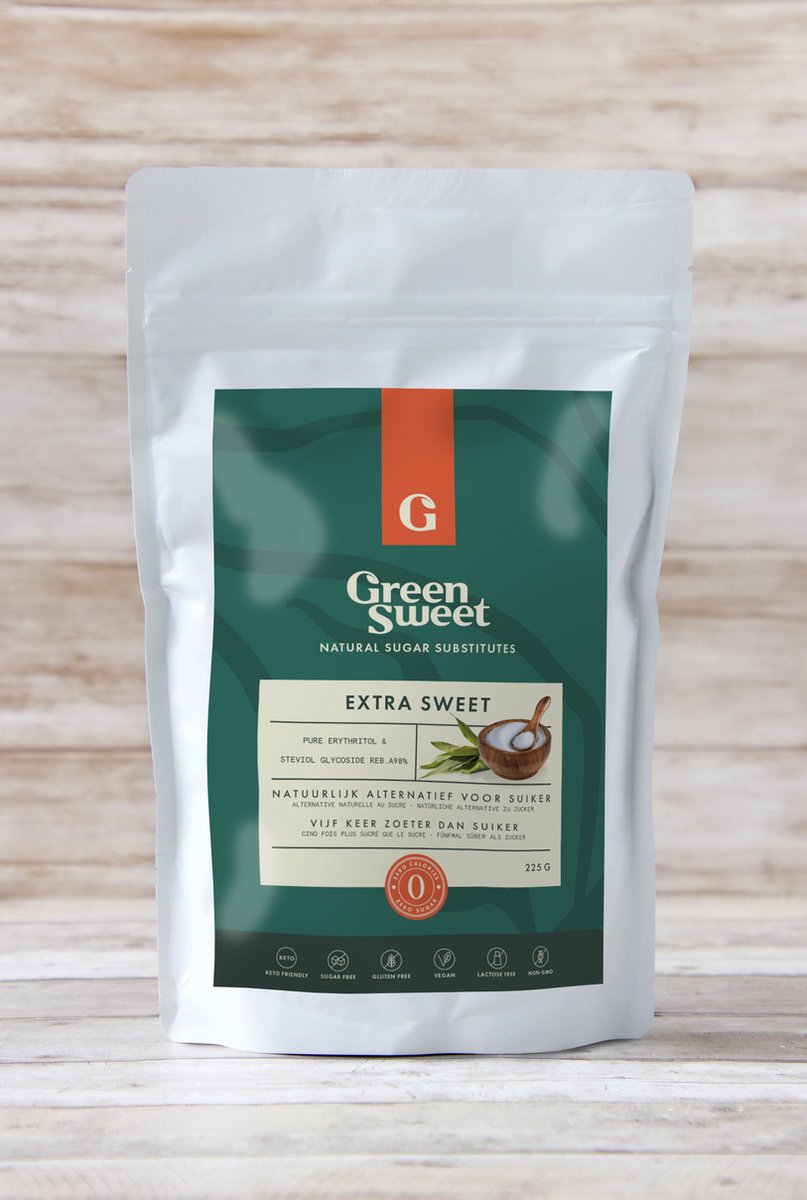 Goedkoopste Green Sweet Extra sweet 225 Gram