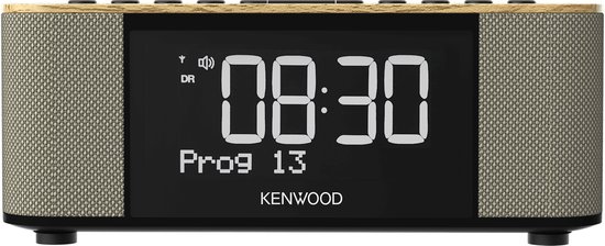 Foto: Kenwood cr st40dab m wekkerradio met bluetooth en dab houtkleur