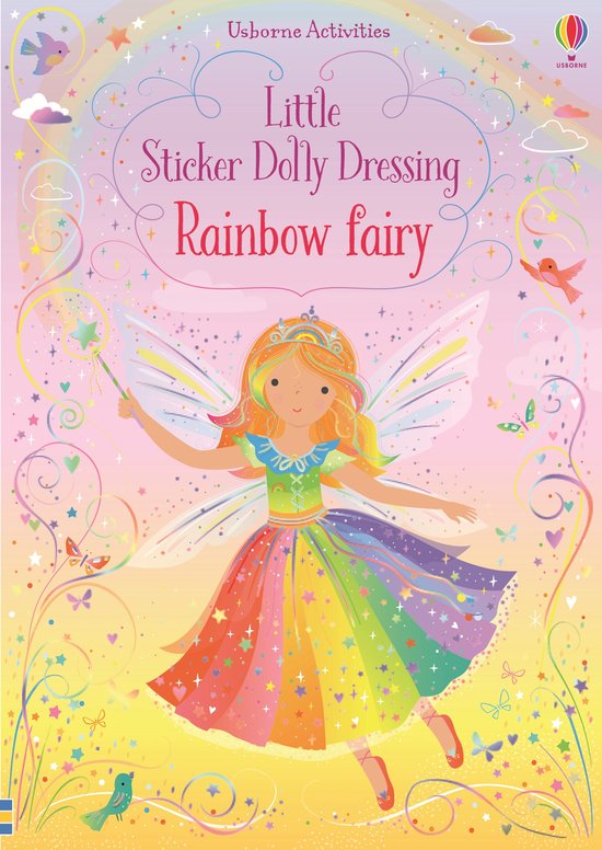 Little Sticker Dolly Dress Rainbow Fairy - cover