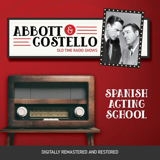 Abbott and Costello: Spanish Acting School - cover
