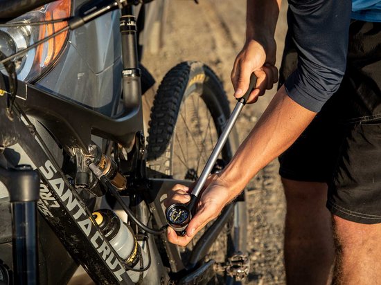 Topeak PocketShock DXG XL Zwart, Zilver Handluchtpomp — afbeelding 2