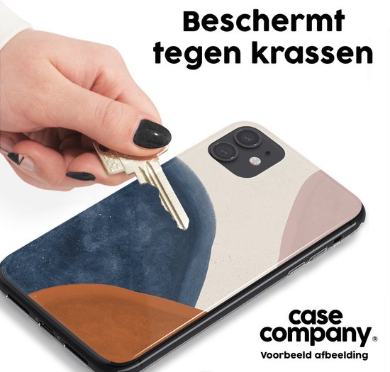 Case Company® - Hoesje geschikt voor Xiaomi Redmi Note 13 Pro plus hoesje - Geo #1 - Soft Cover Telefoonhoesje - Bescherming aan alle Kanten en Schermrand