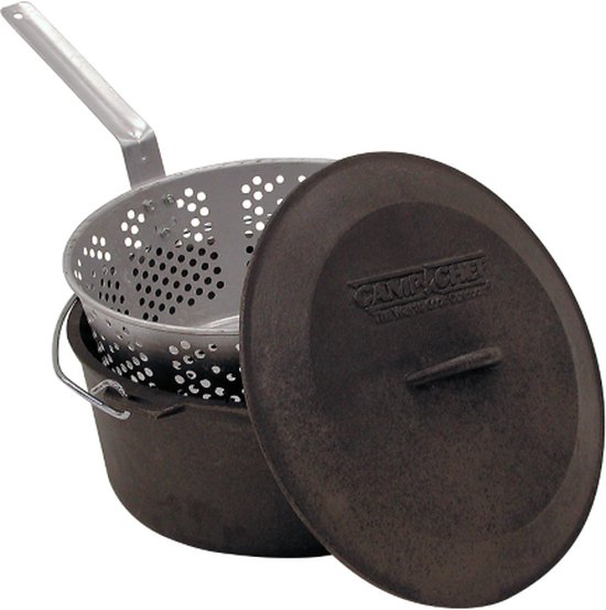 Gietijzeren frituurpan 30 cm