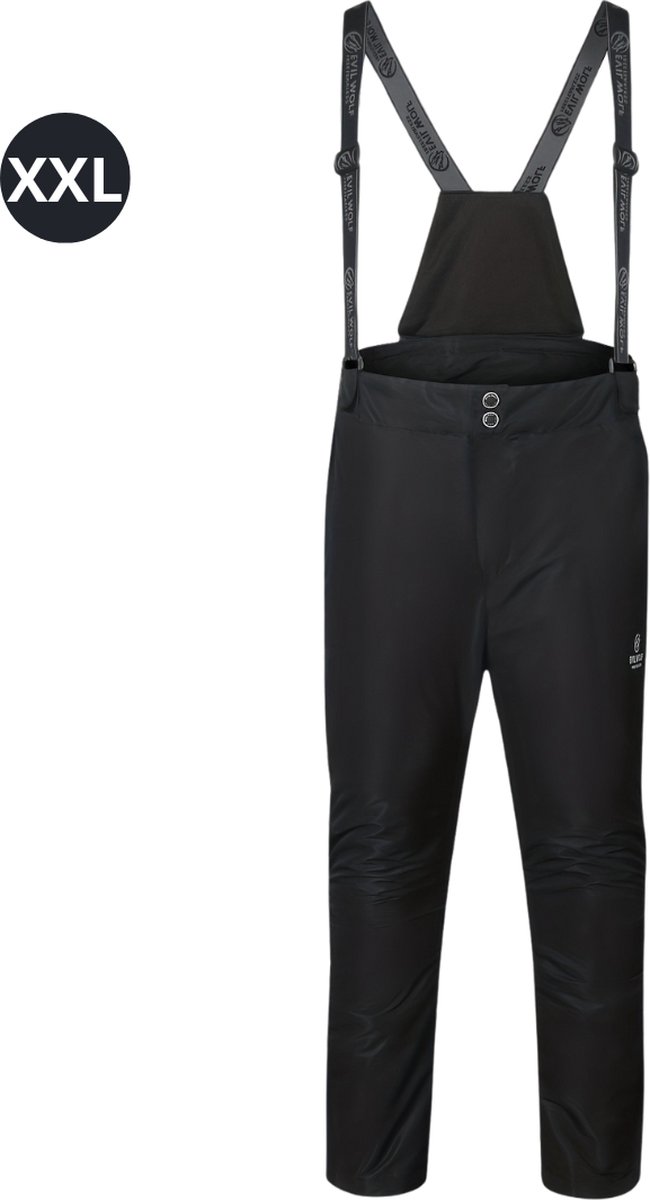 Nivard Skibroek Skipak Snowboard Broek Winterbroek Sneeuwbroek Heren Wintersport Waterdicht Zwart