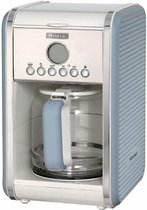 Ariete 1342/05 - Vintage koffiezetter - tot 12 kops - 24 uurs timer - warmhoudplaat - Blauw