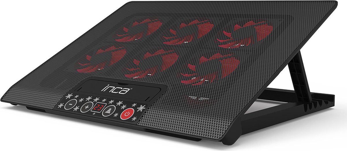 INCA INC-601GMS Cooling-pad voor laptop USB-hub-functie