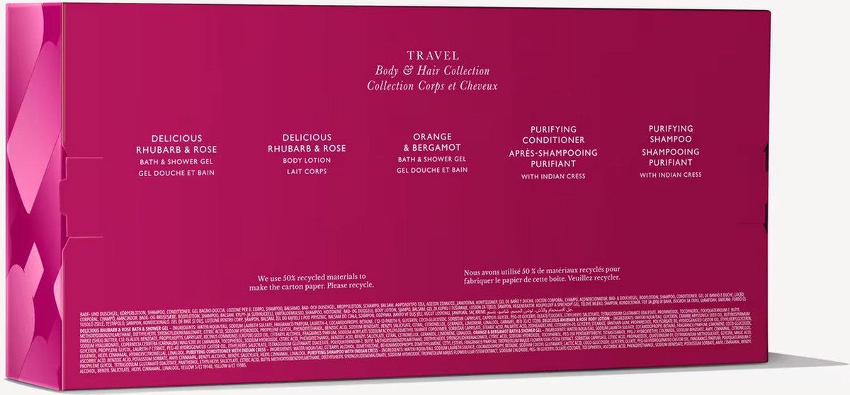 Goedkoopste MOLTON BROWN - Travel Body & Hair Collection - 5 st - Unisex douchegel