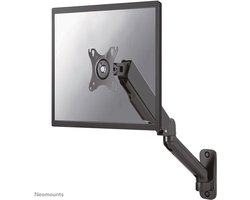 Neomounts WL70-450BL11 TV/monitor muurbeugel - full motion - 17-32" - 2-9 kg - gasveer - zwart