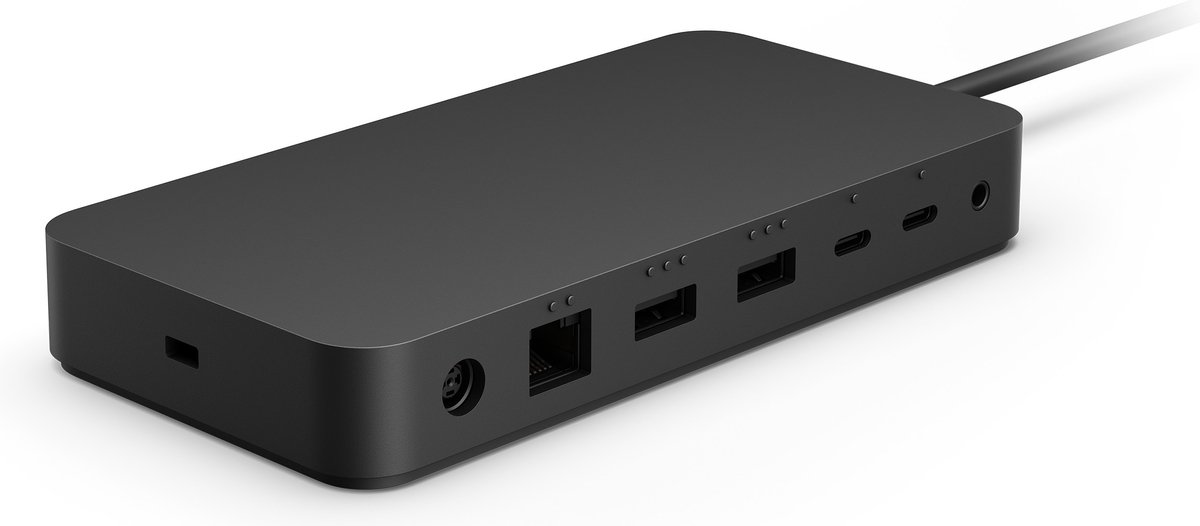 Microsoft Surface Thunderbolt 4 Dock Bedraad Zwart