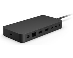 Microsoft Surface Thunderbolt 4 Dock Bedraad Zwart