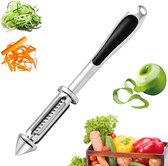 Bol.com Groentesnijder - 5-in-1 scherpe roestvrijstalen dunschiller met gemakkelijke antisliphandgreep aardappelschiller voor ke... aanbieding