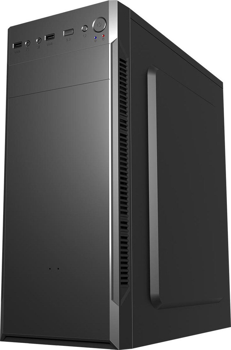 Fsp Cmt160 - Midi-Towermodel - Atx, Itx, Micro-Atx - Geen Voeding(Atx) - Zwart behuizing - afbeelding 5