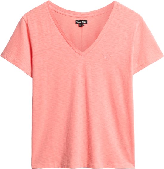 Superdry STUDIOS SLUB EMB VEE TEE Dames T-shirt
