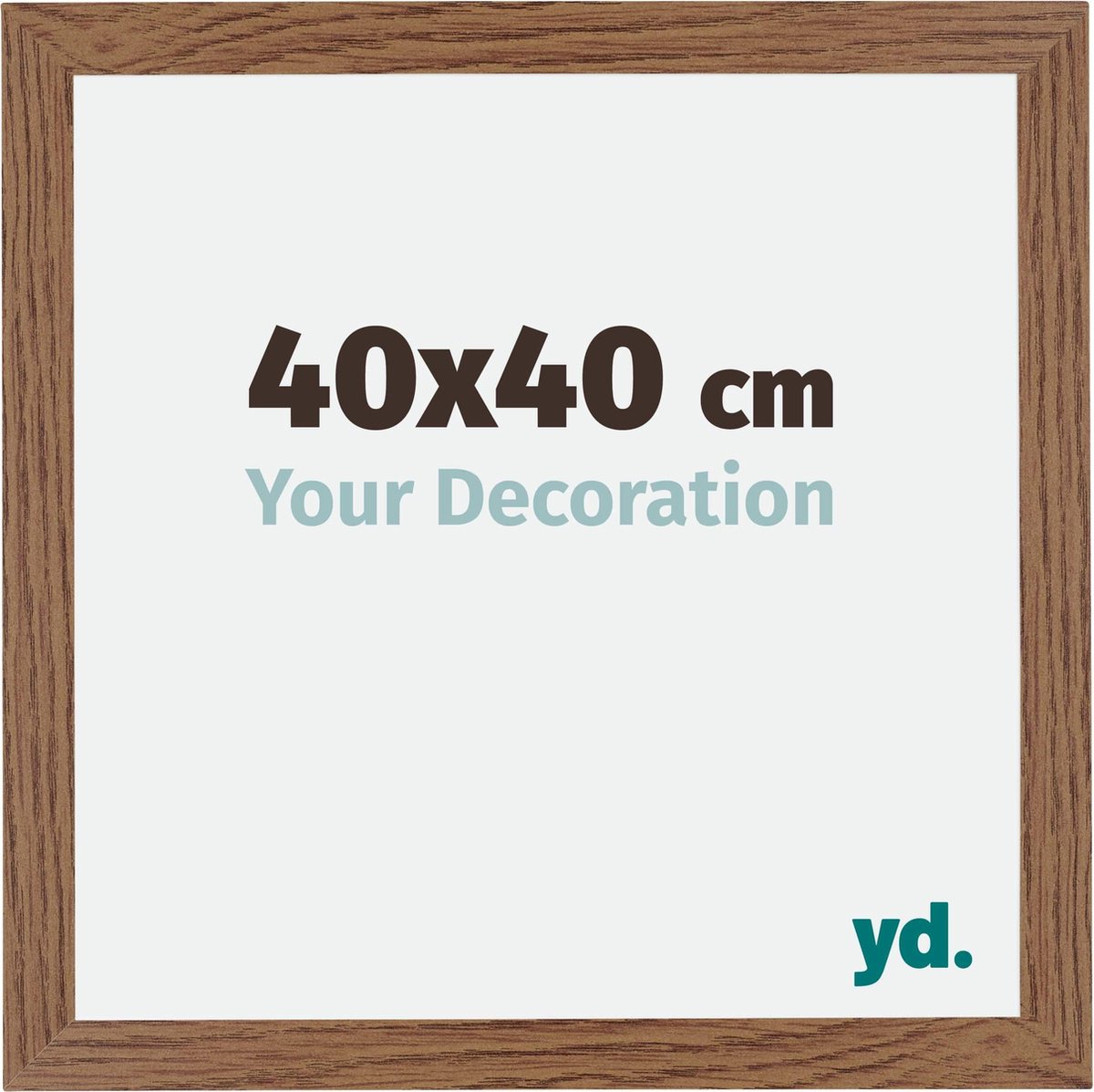Your Decoration - Fotolijst 40x40 cm - MDF - Eiken Rustiek - Mura