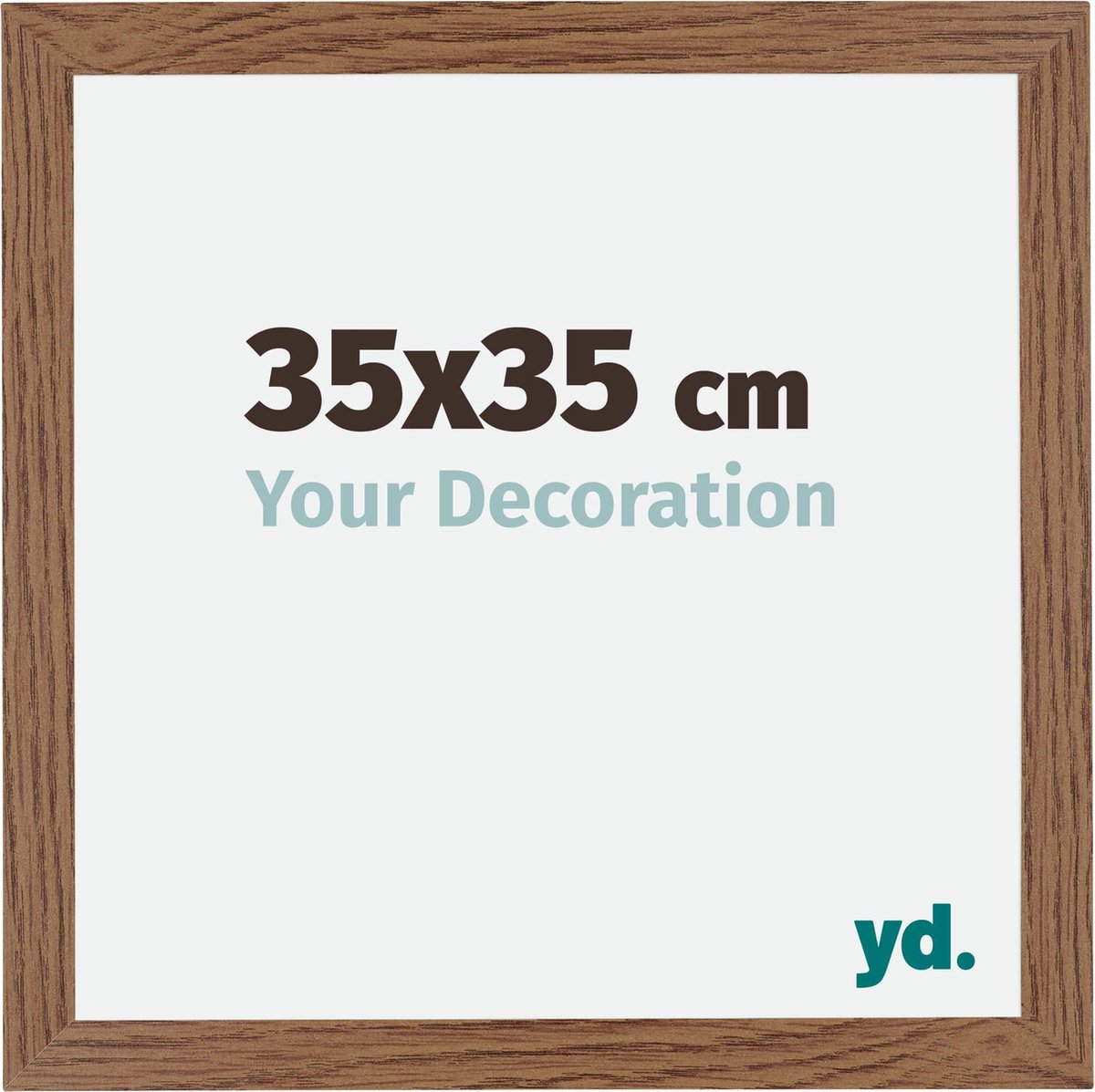 Your Decoration - Fotolijst 35x35 cm - MDF - Eiken Rustiek - Mura